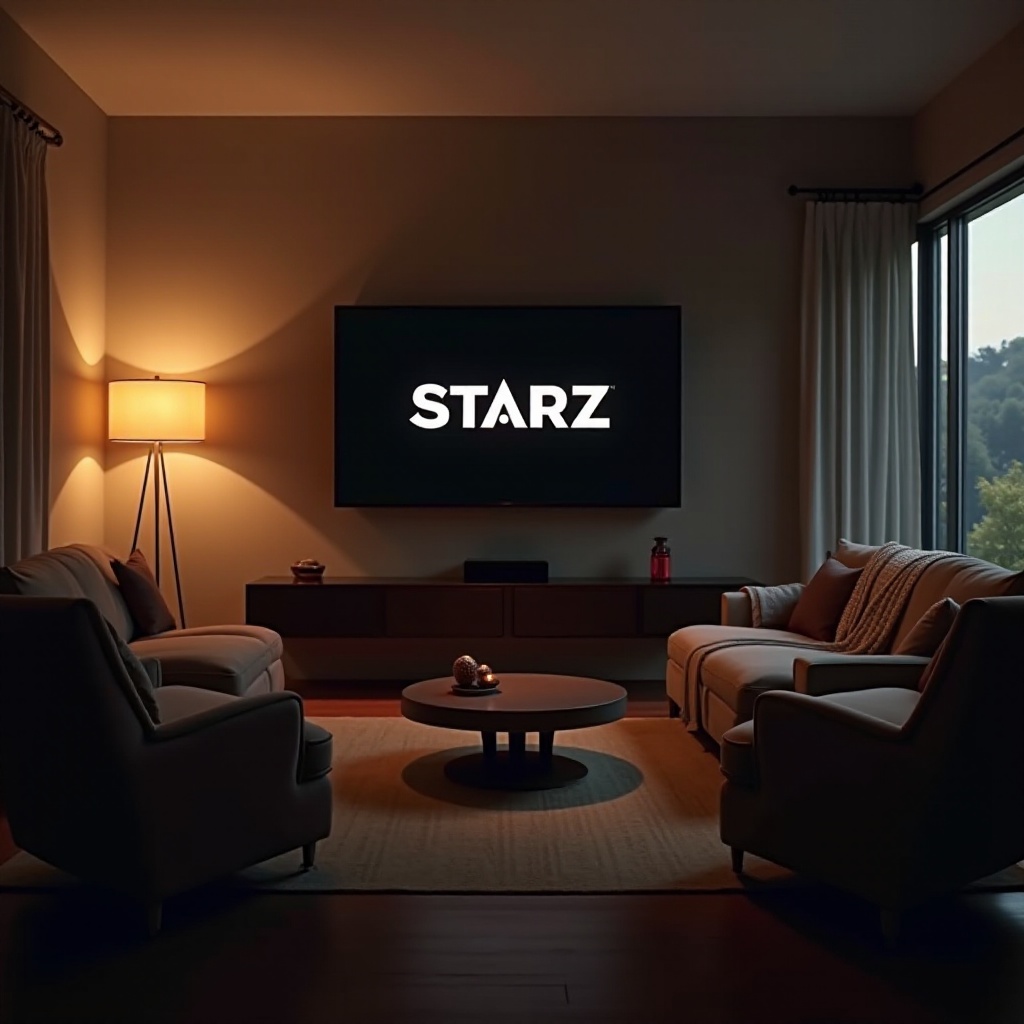 jak oglądać Starz na LG Smart TV