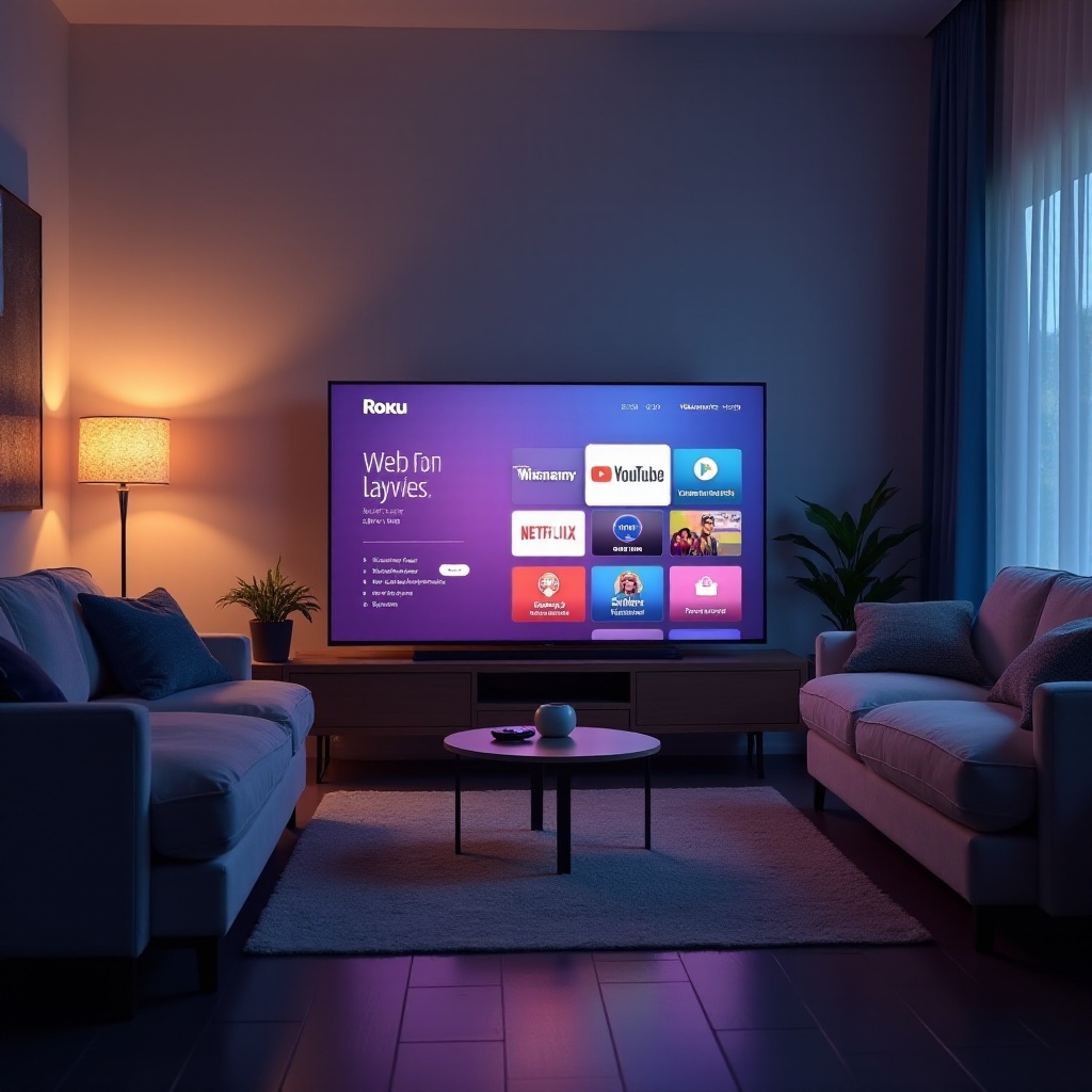wie man Roku auf einem Vizio Smart-TV ansieht