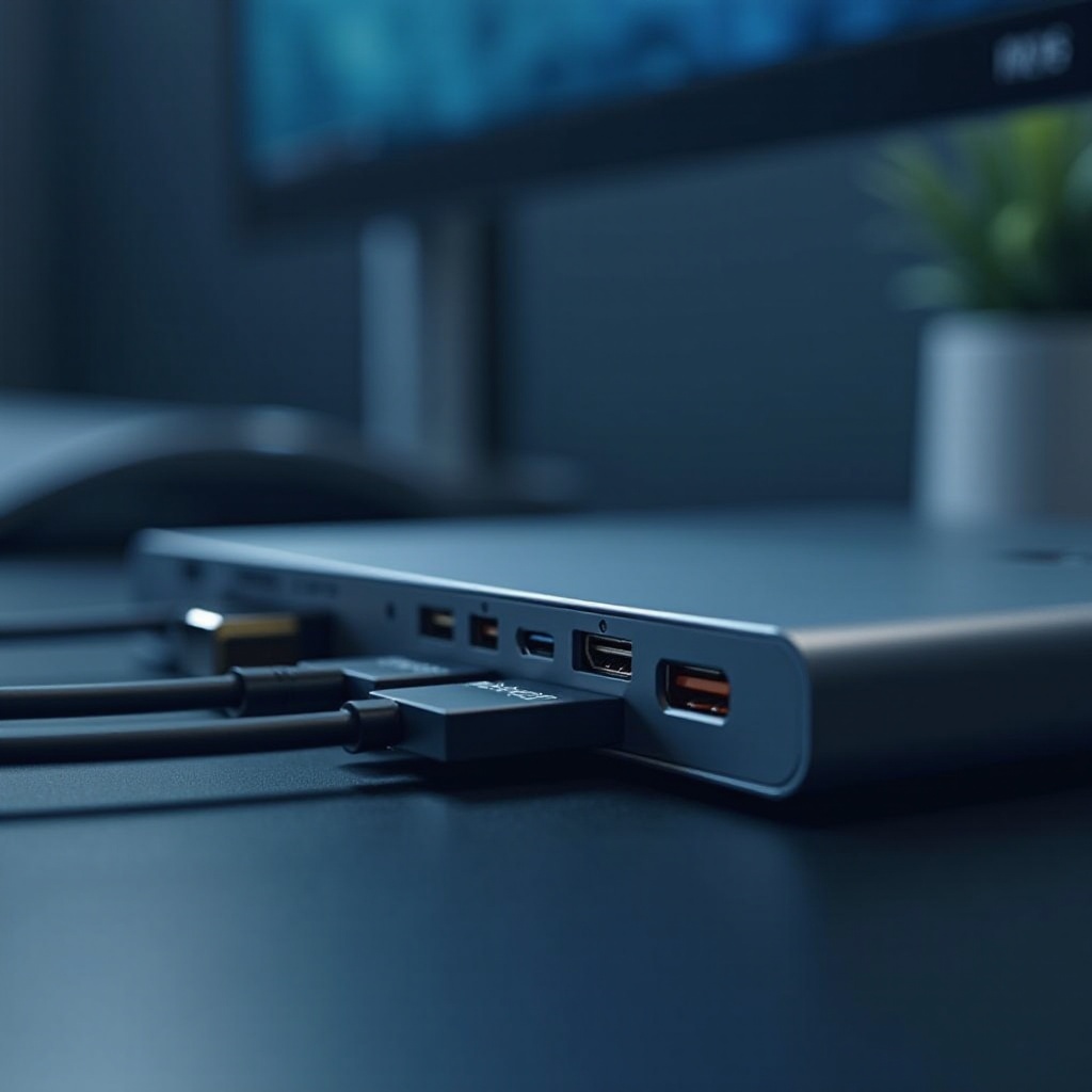 Stacja dokująca obsługująca monitor 240 Hz