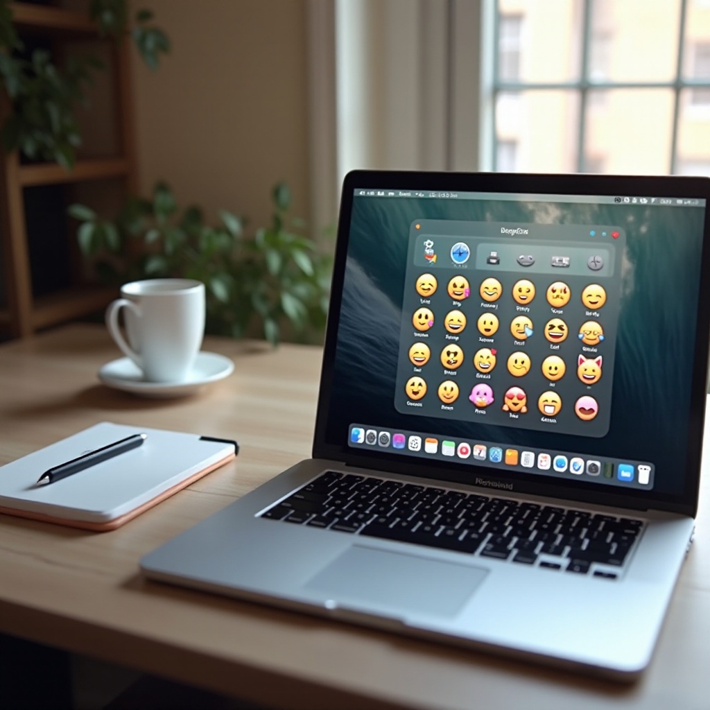 klawiatura emoji macOS