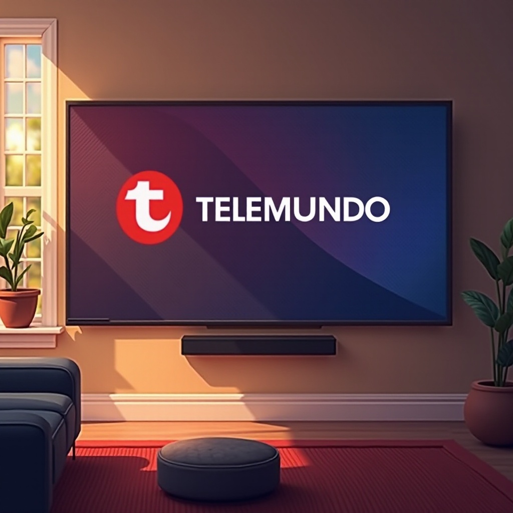 wie man Telemundo auf einem Smart-TV sieht