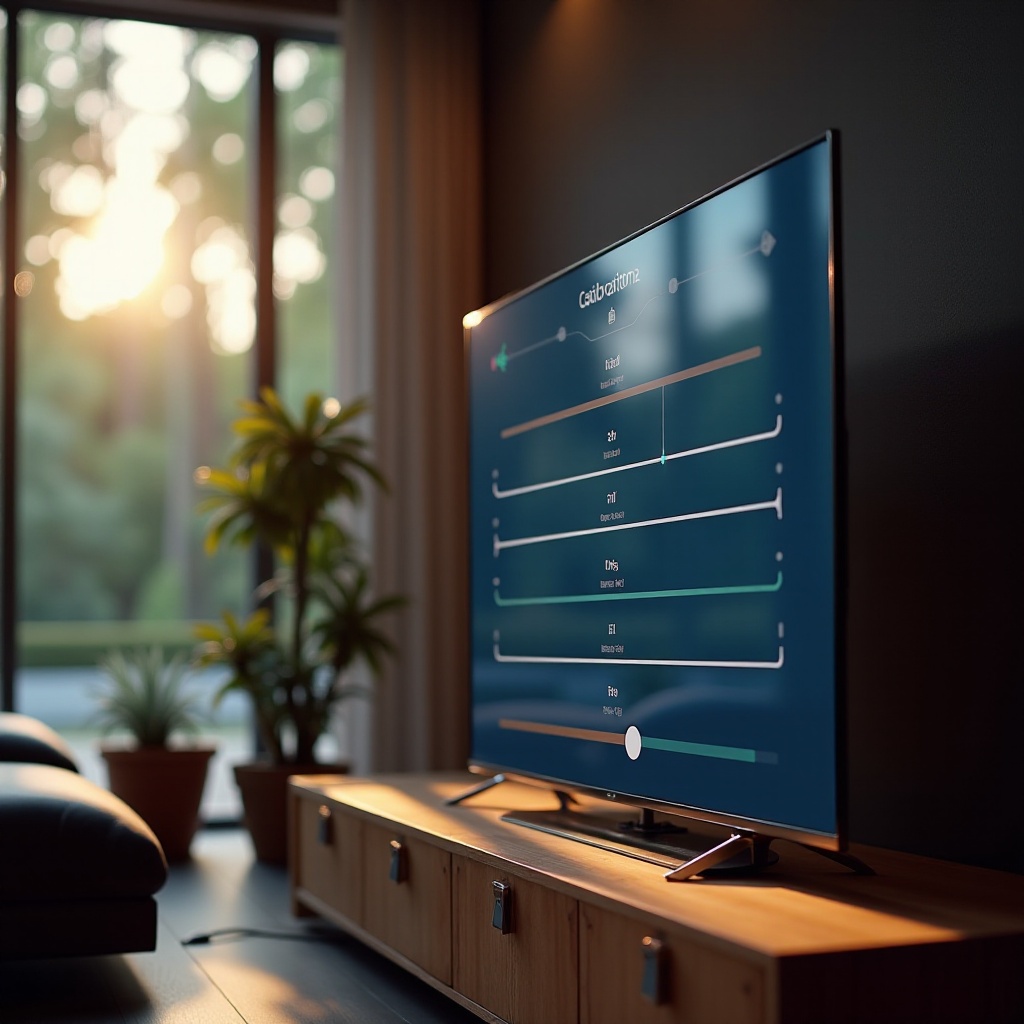 come calibrare una TV