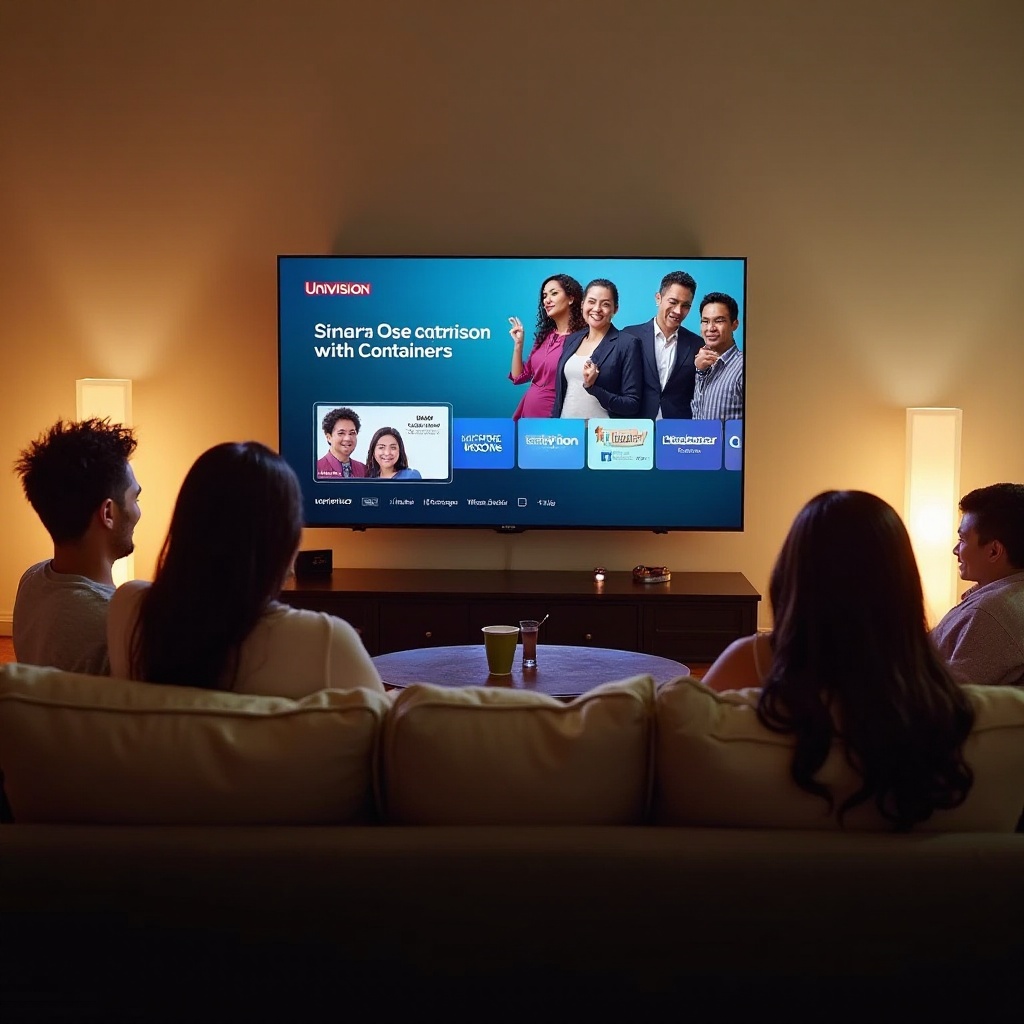 jak sledovat Univision na Vizio Smart TV