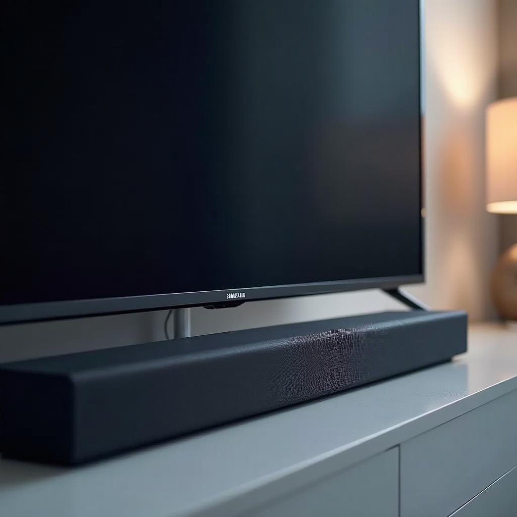 jak připojit soundbar k televizoru Samsung