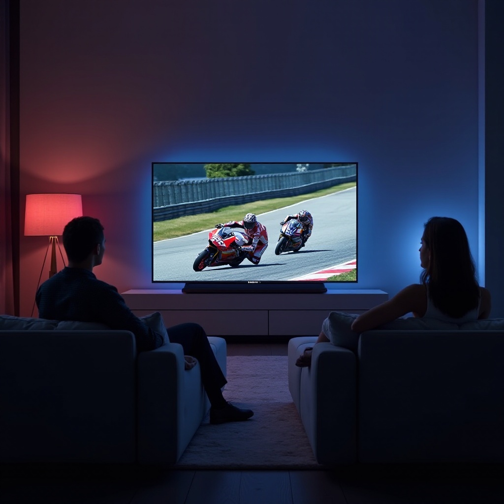 wie man MotoGP auf Samsung Smart TV sieht