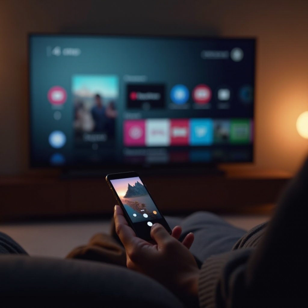 wie man iPhone auf LG Smart TV sieht