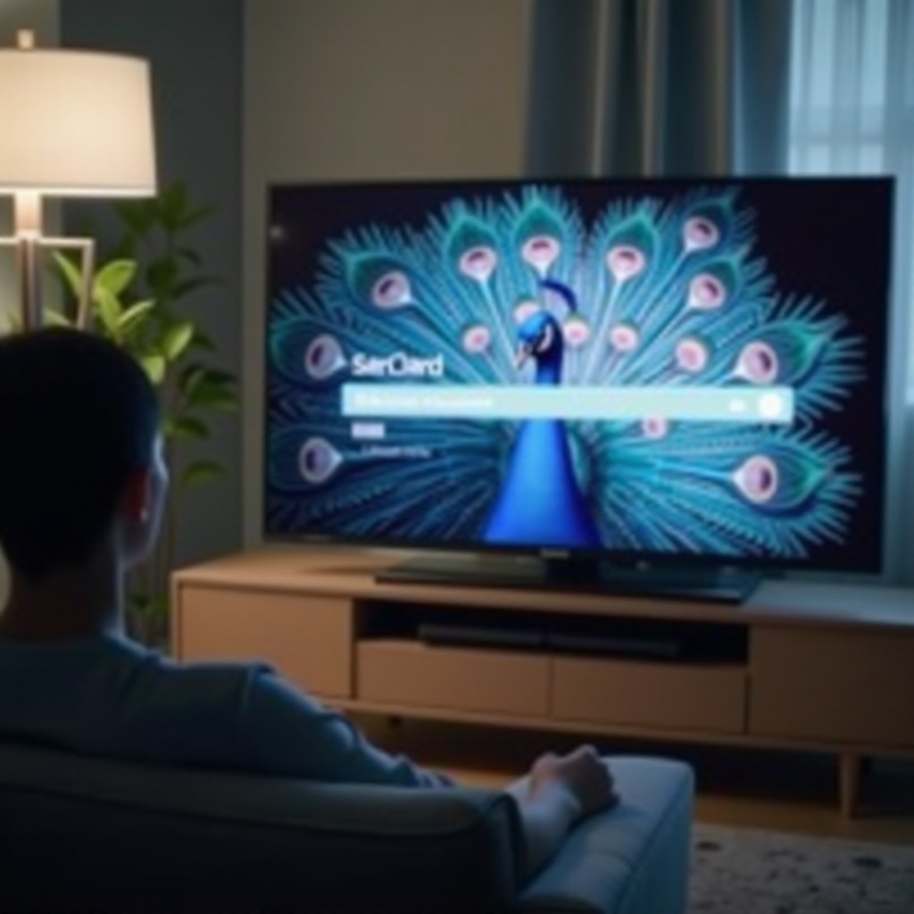 Ne mogu da pronađem aplikaciju Peacock na Samsung televizoru