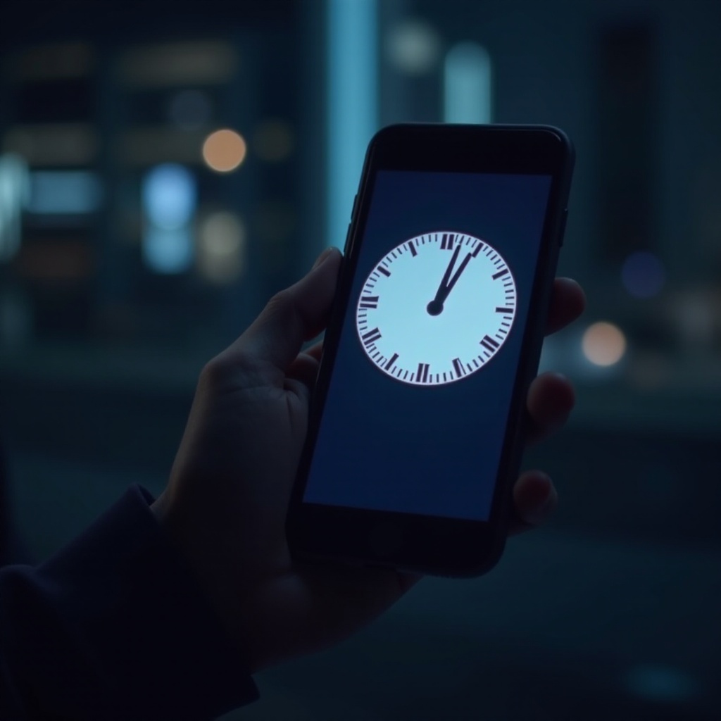 dlaczego czas ciągle się zmienia na moim telefonie