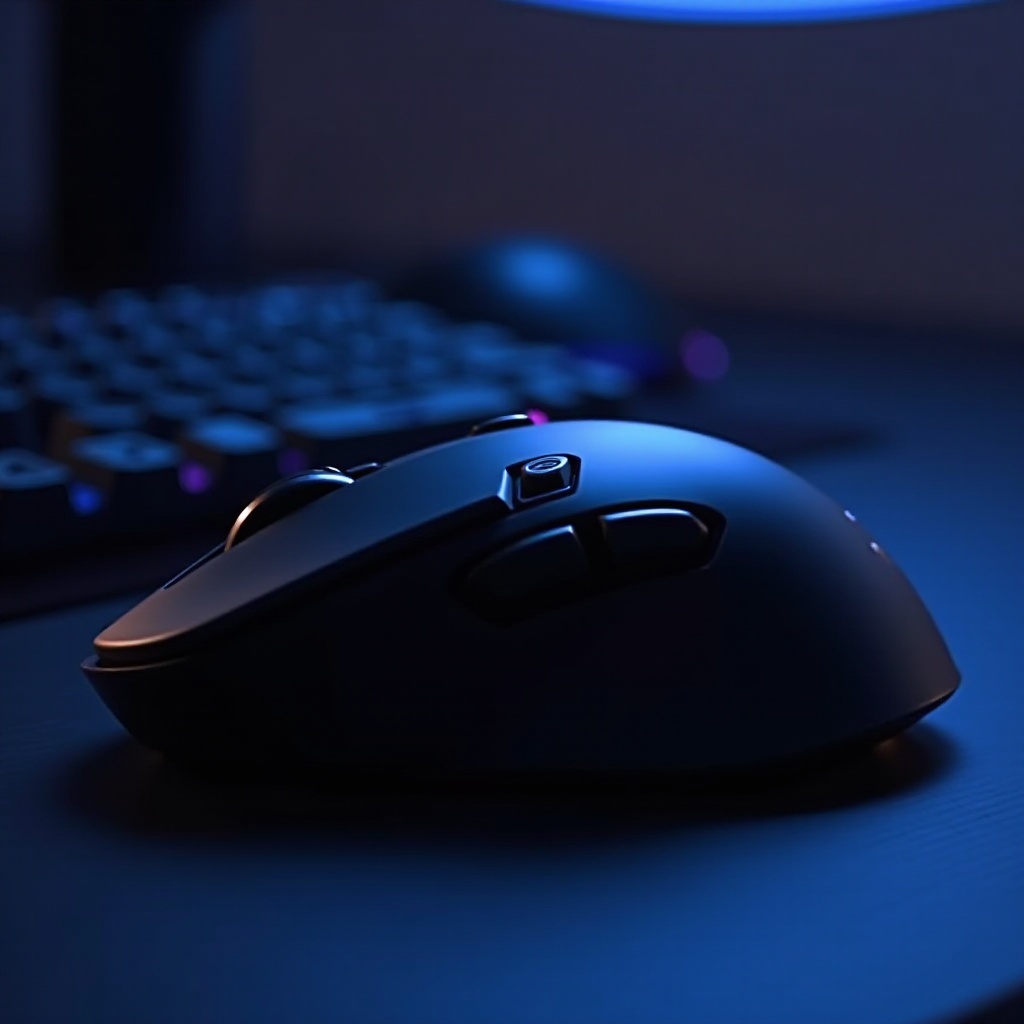 Kabellose Gaming-Maus mit Seitentasten