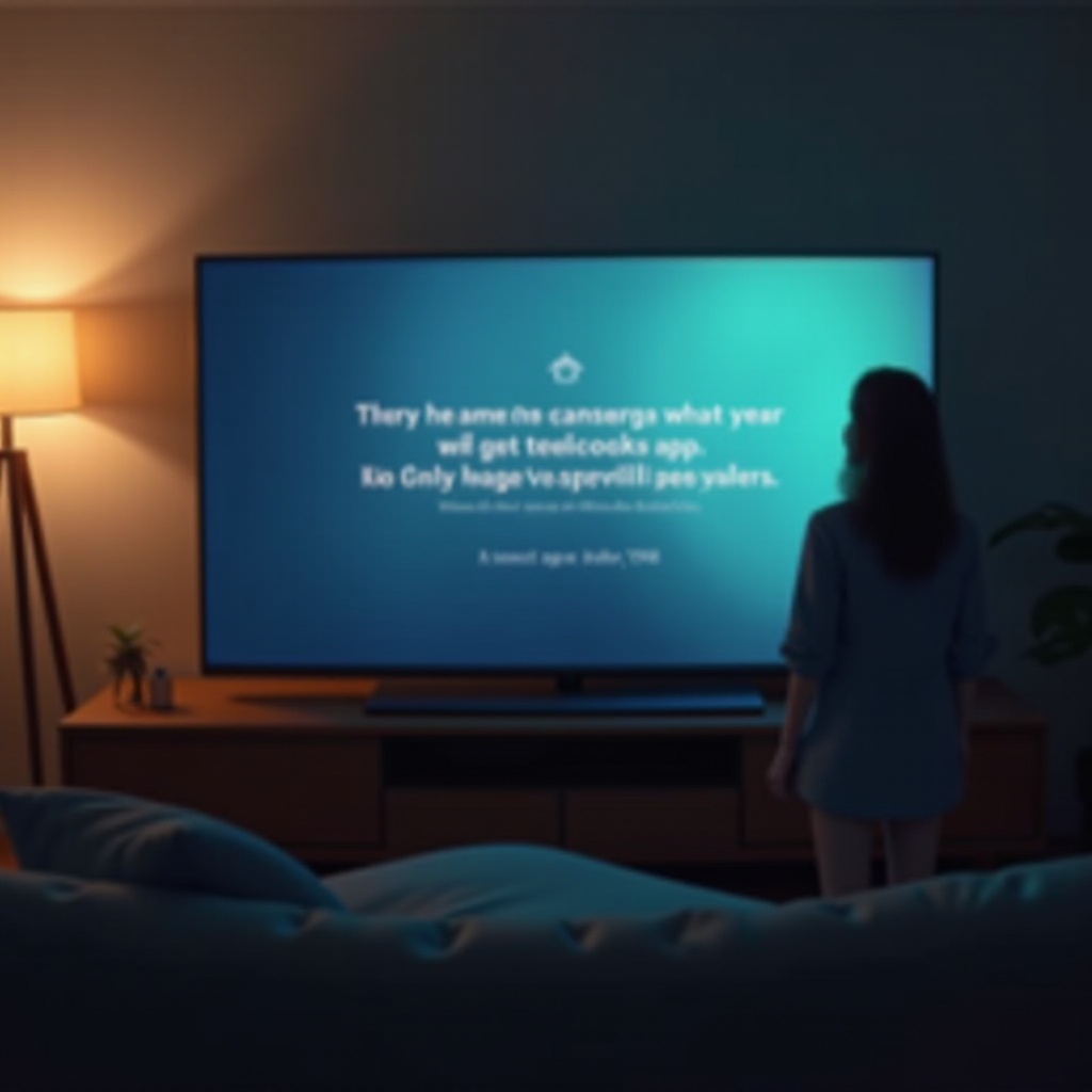 Kann die Peacock-App auf dem Samsung-Fernseher nicht finden