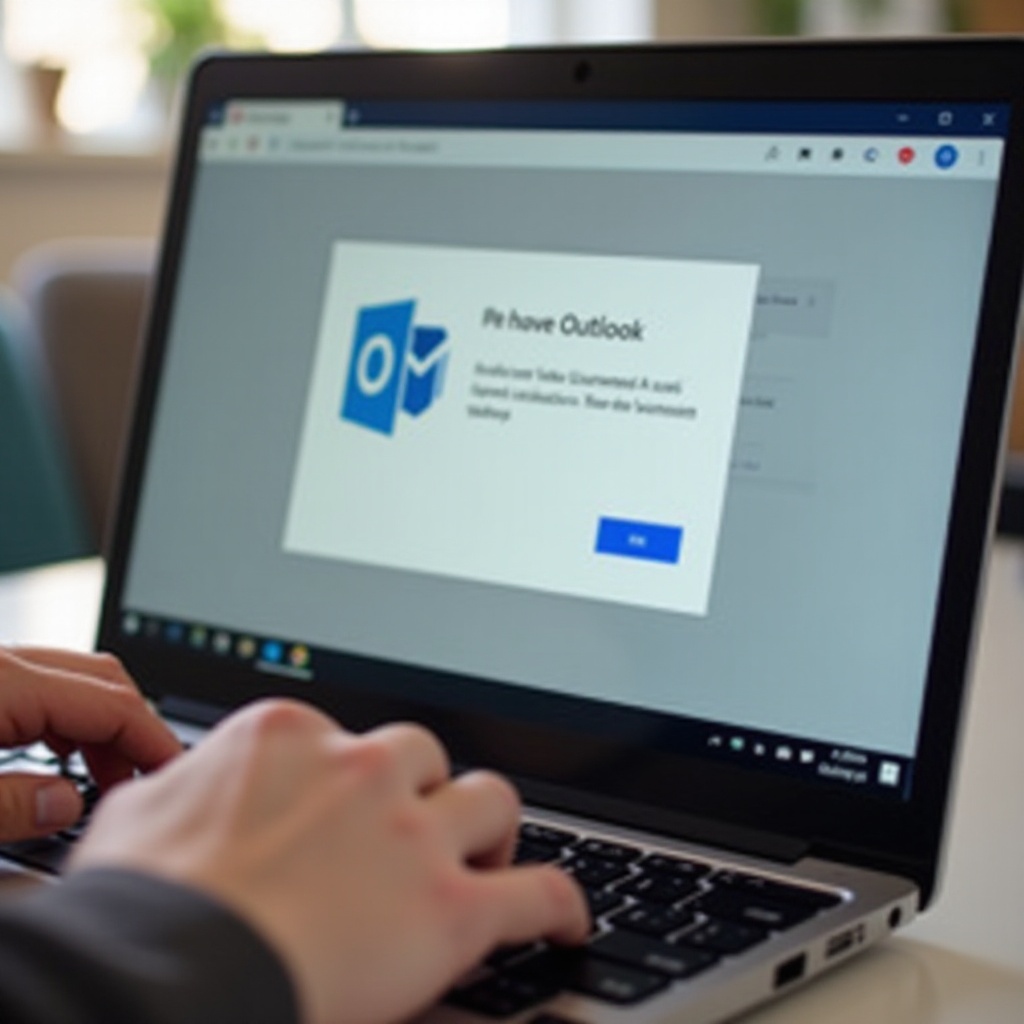 e-maile w Outlooku na Chromebooku nie wyświetlają się, nie można otworzyć