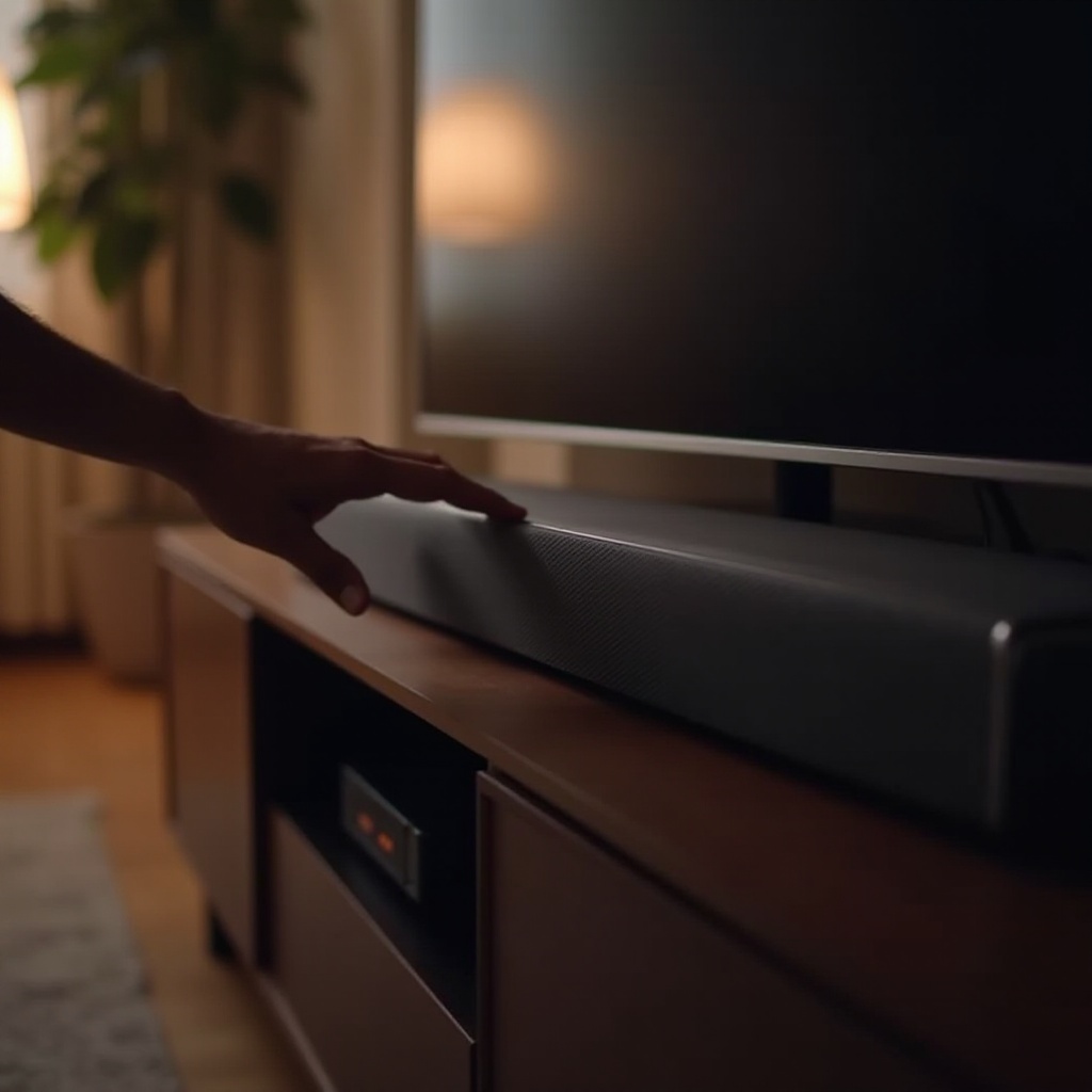 wie man Smart Sound auf der JBL 5.0 Soundbar aktiviert