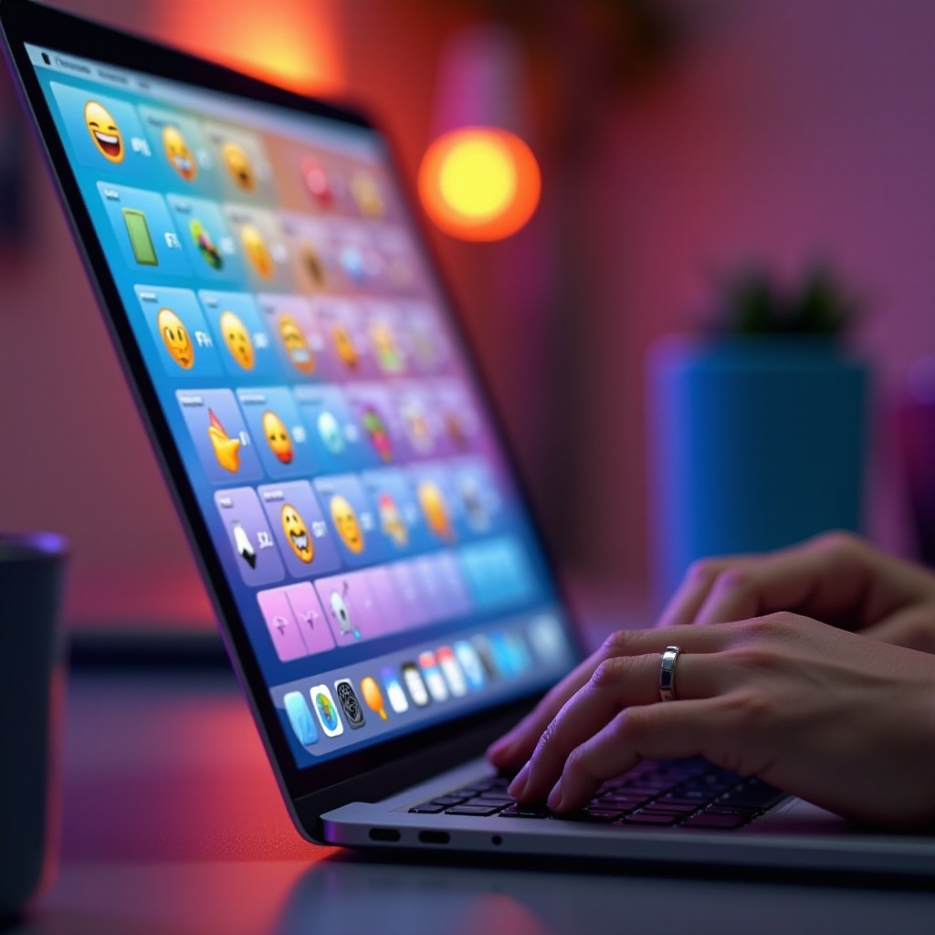 tastiera emoji macOS