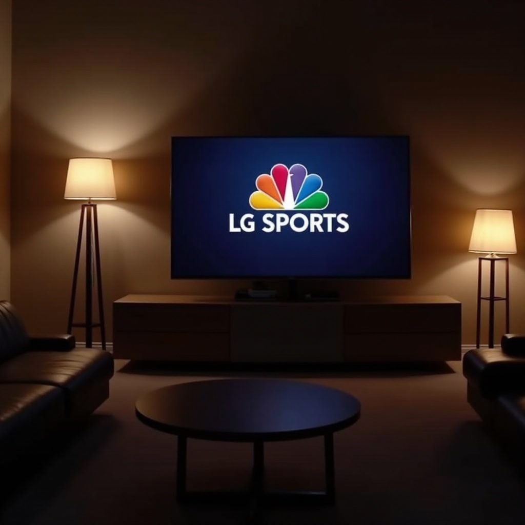 wie man NBC Sports auf einem LG Smart-TV sieht