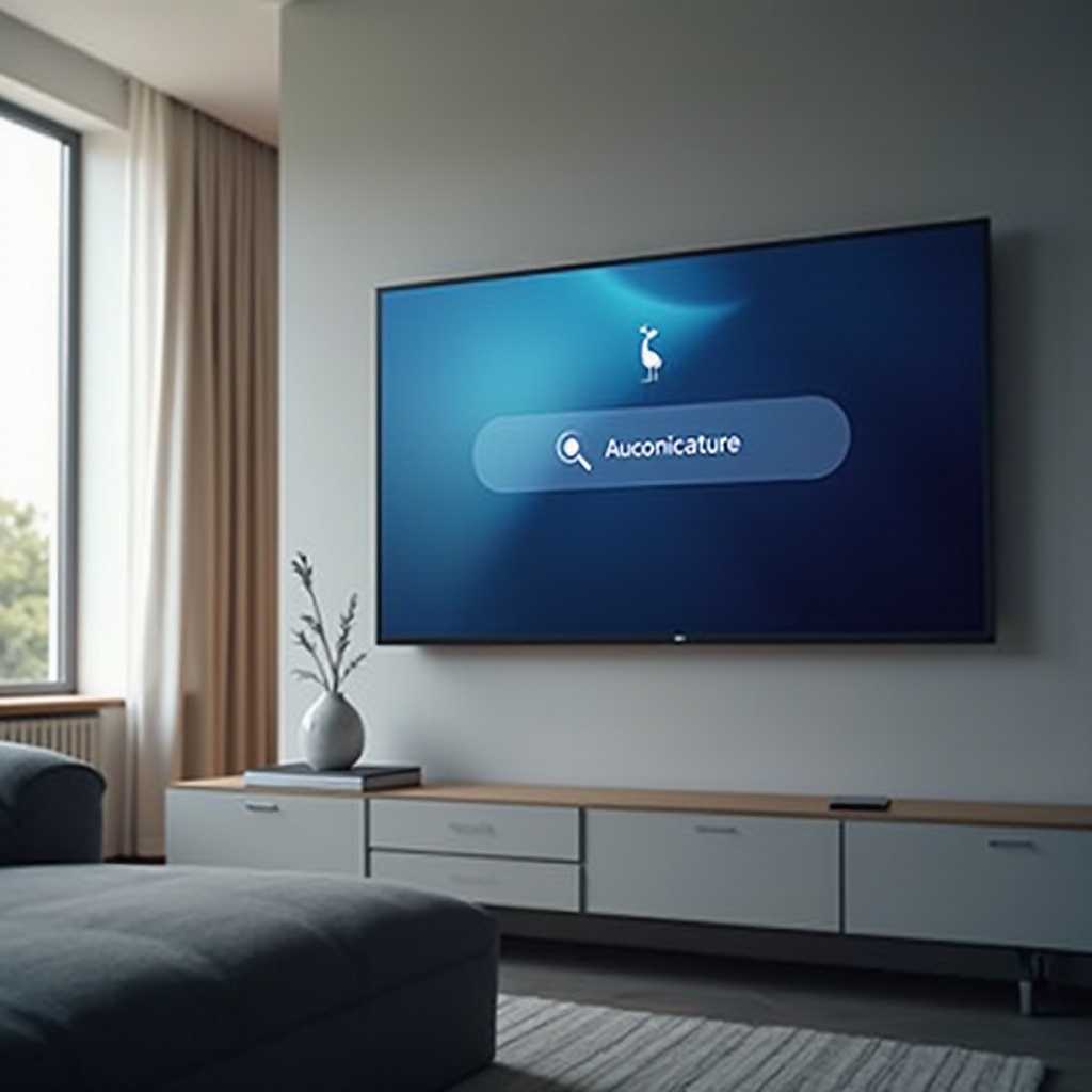 Nemohu najít aplikaci Peacock na televizoru Samsung