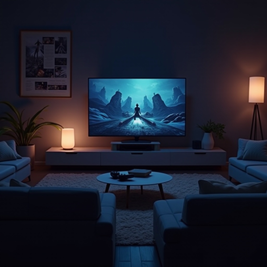 jak aktivovat herní režim na Samsung TV