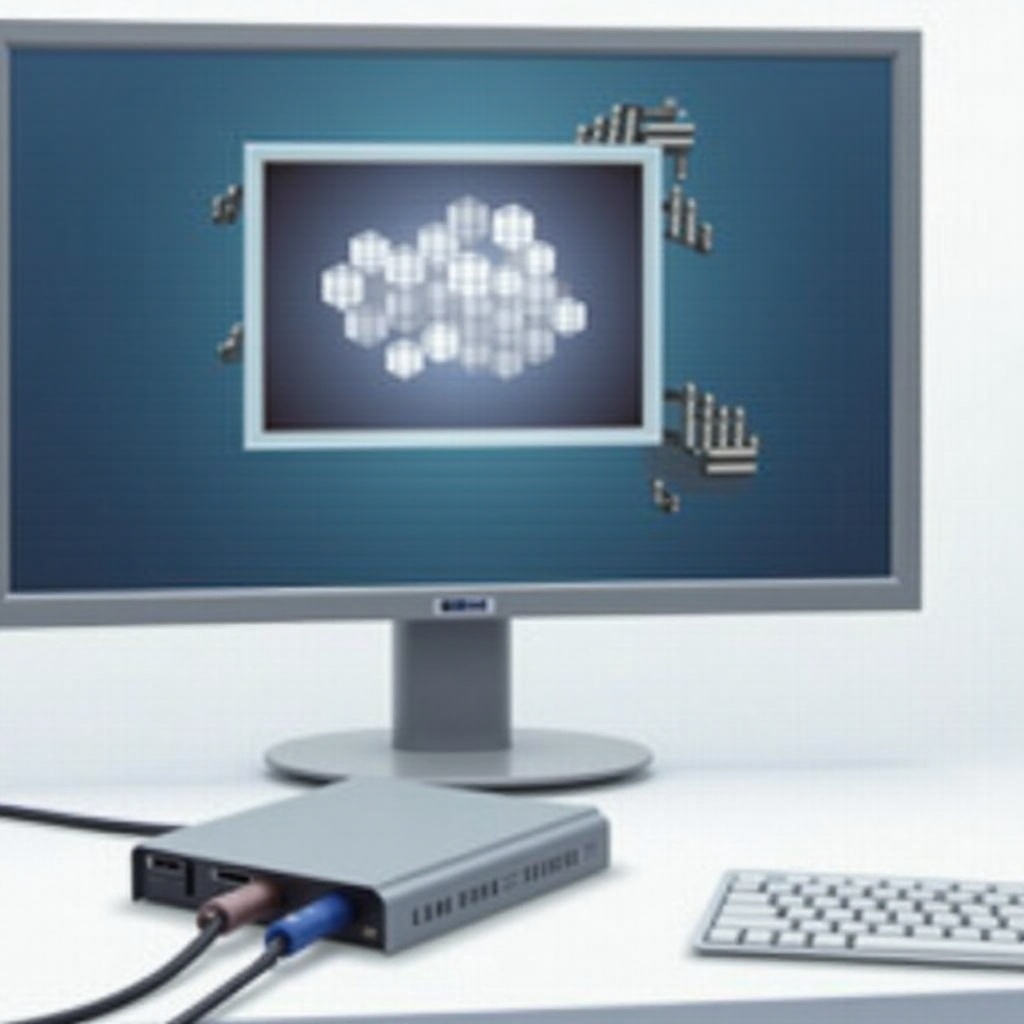 m27u kvm nie działa na displayport
