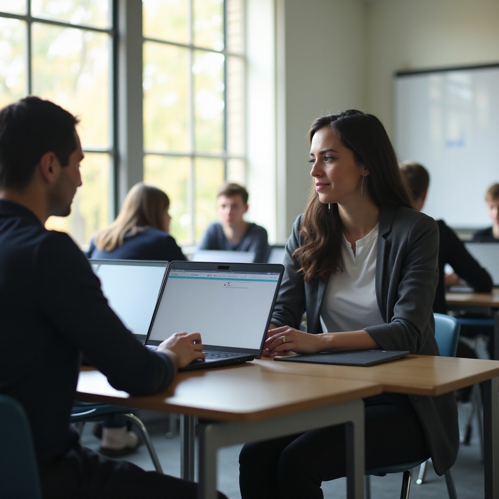 jak odhlásit školní Chromebook