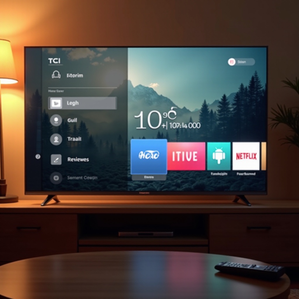 wie man die Stimme auf dem TCL-Fernseher ausschaltet