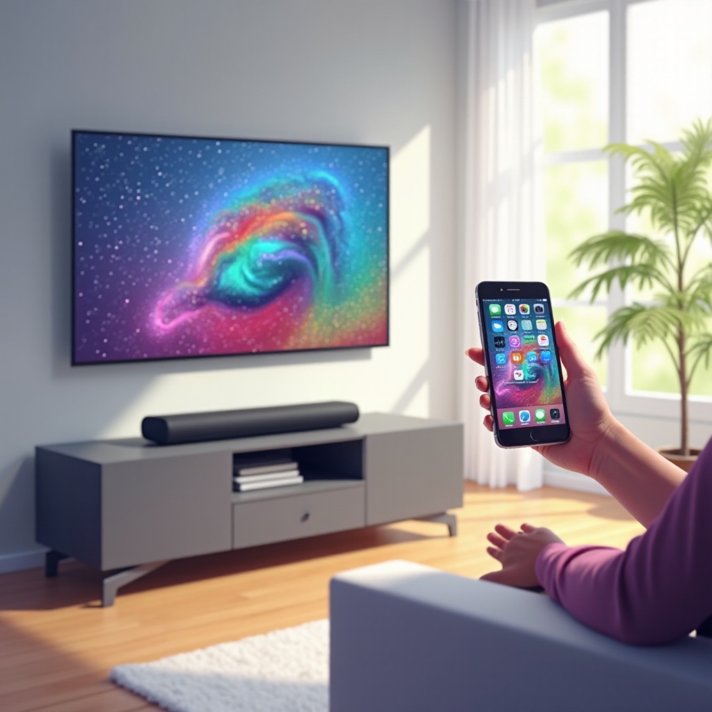 jak oglądać iPhone na LG Smart TV