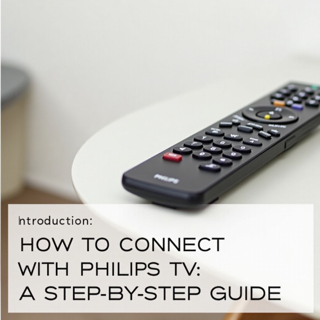 wie man sich mit einem Philips-Fernseher verbindet