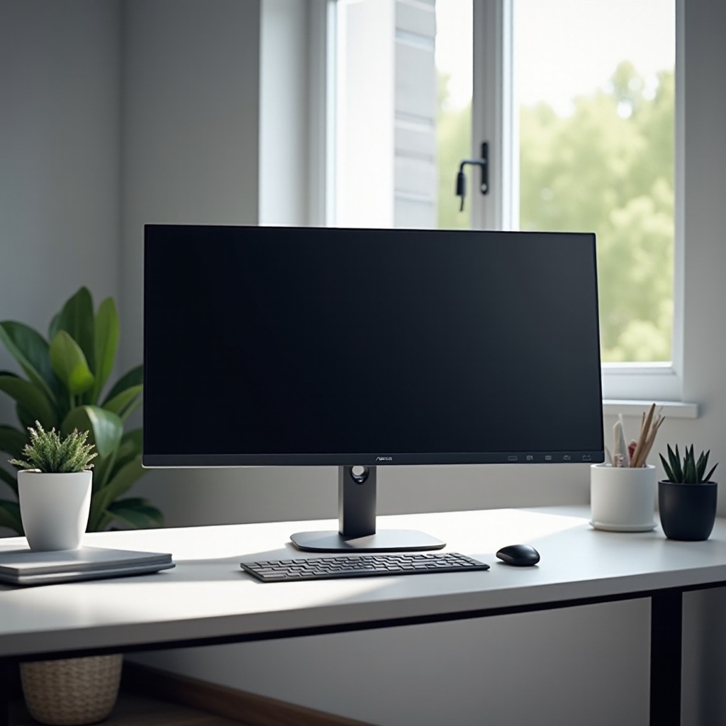 come accendere il monitor Asus