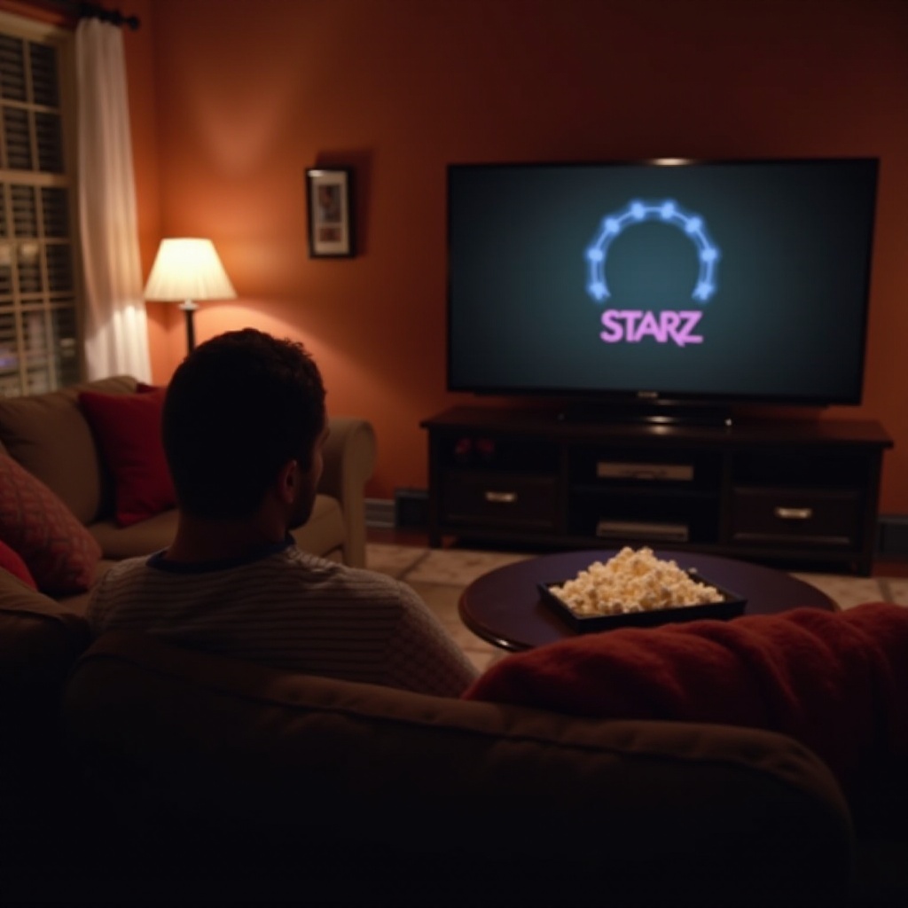 jak sledovat Starz na LG Smart TV