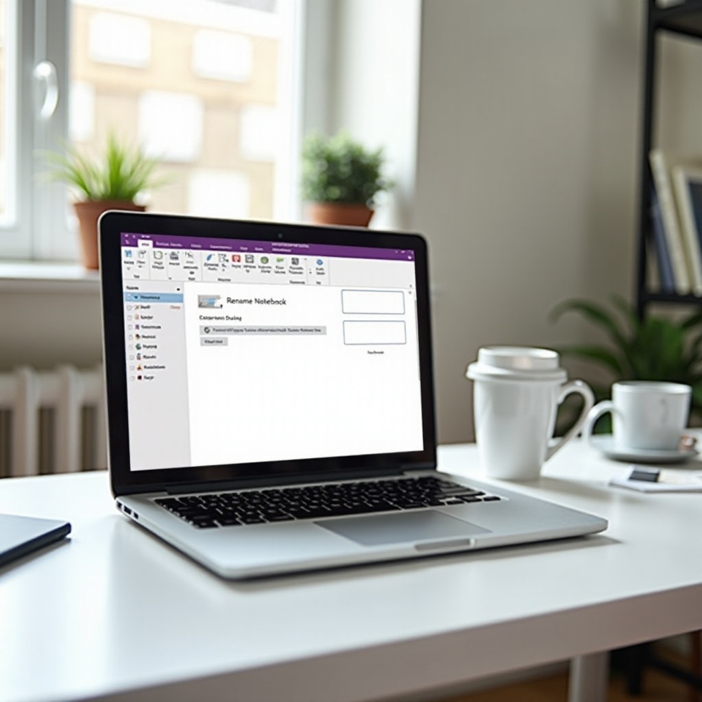 како преименовати свеску у onenote