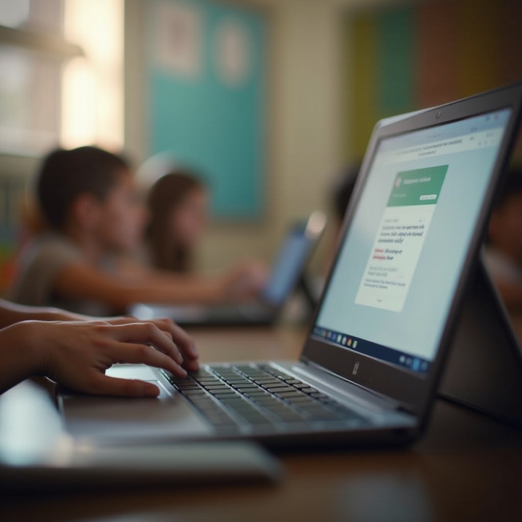 come disiscrivere un Chromebook scolastico