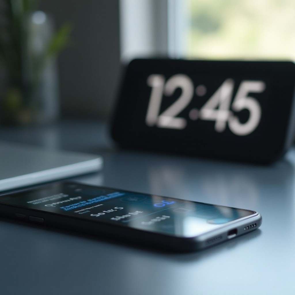 Warum ändert sich die Uhrzeit auf meinem Handy ständig?