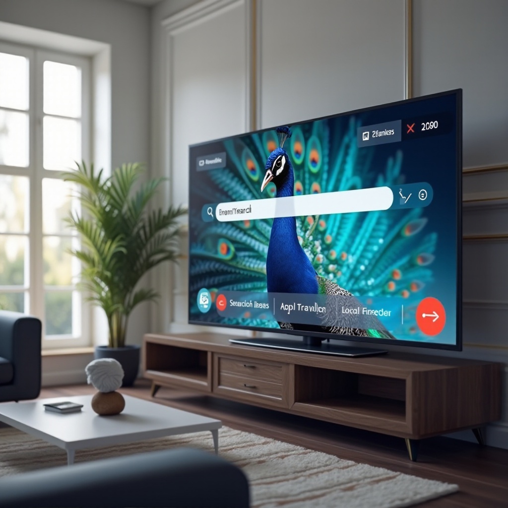 Nie mogę znaleźć aplikacji Peacock na telewizorze Samsung