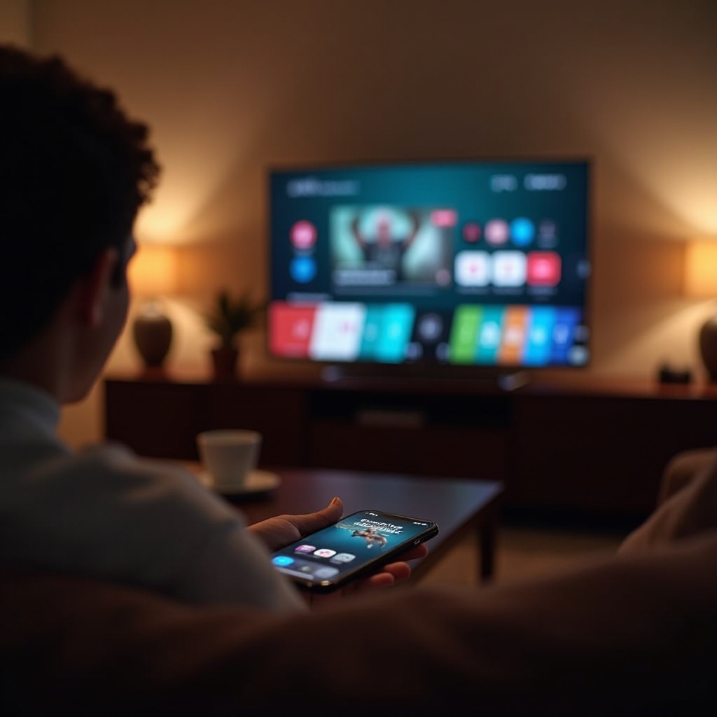 jak sledovat iPhone na LG Smart TV