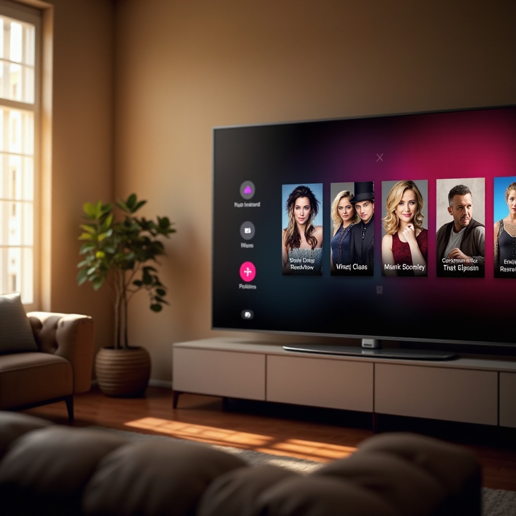 jak sledovat Starz na LG Smart TV