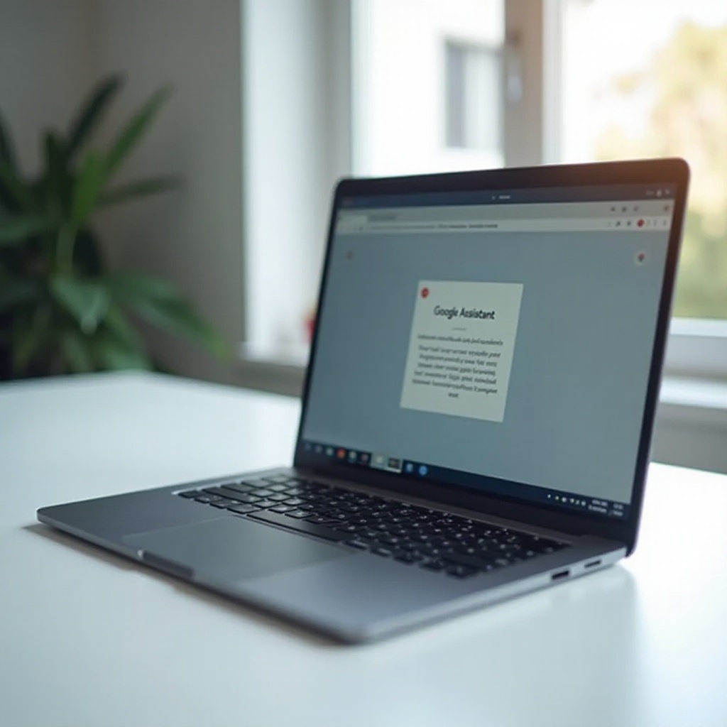 proč google asistent nefunguje na chromebooku