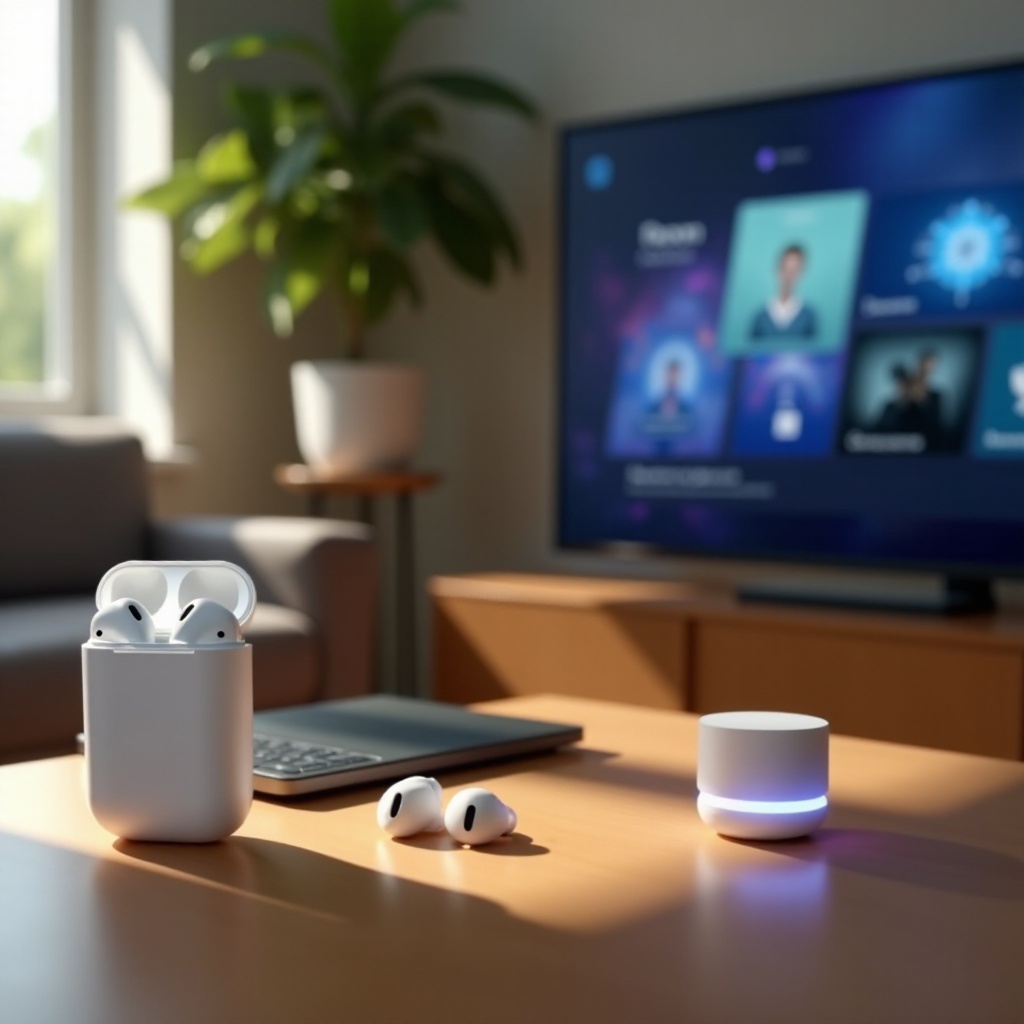 jak spárovat AirPods se Samsung televizorem