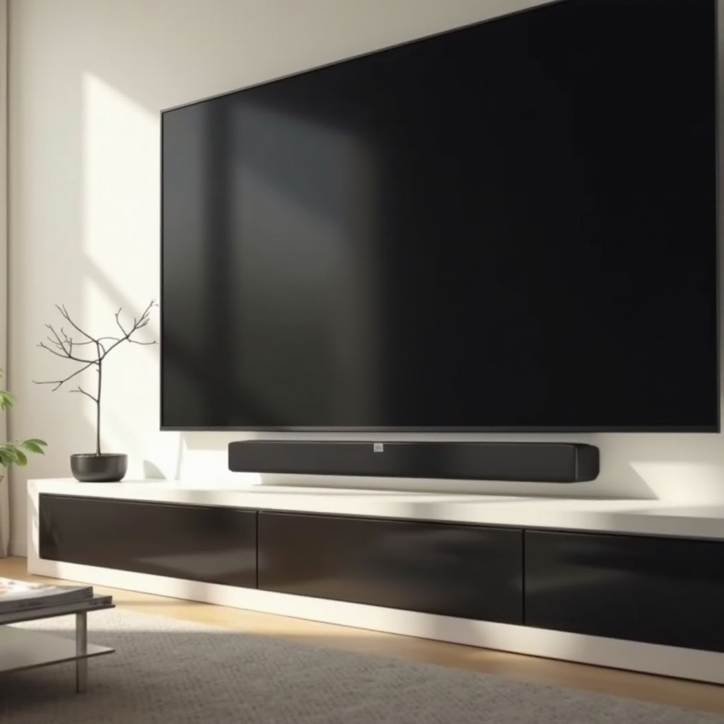 jak włączyć inteligentny dźwięk na soundbarze JBL 5.0