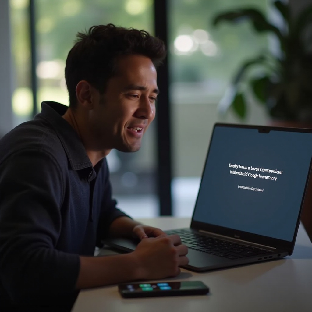 dlaczego asystent google nie działa na chromebooku