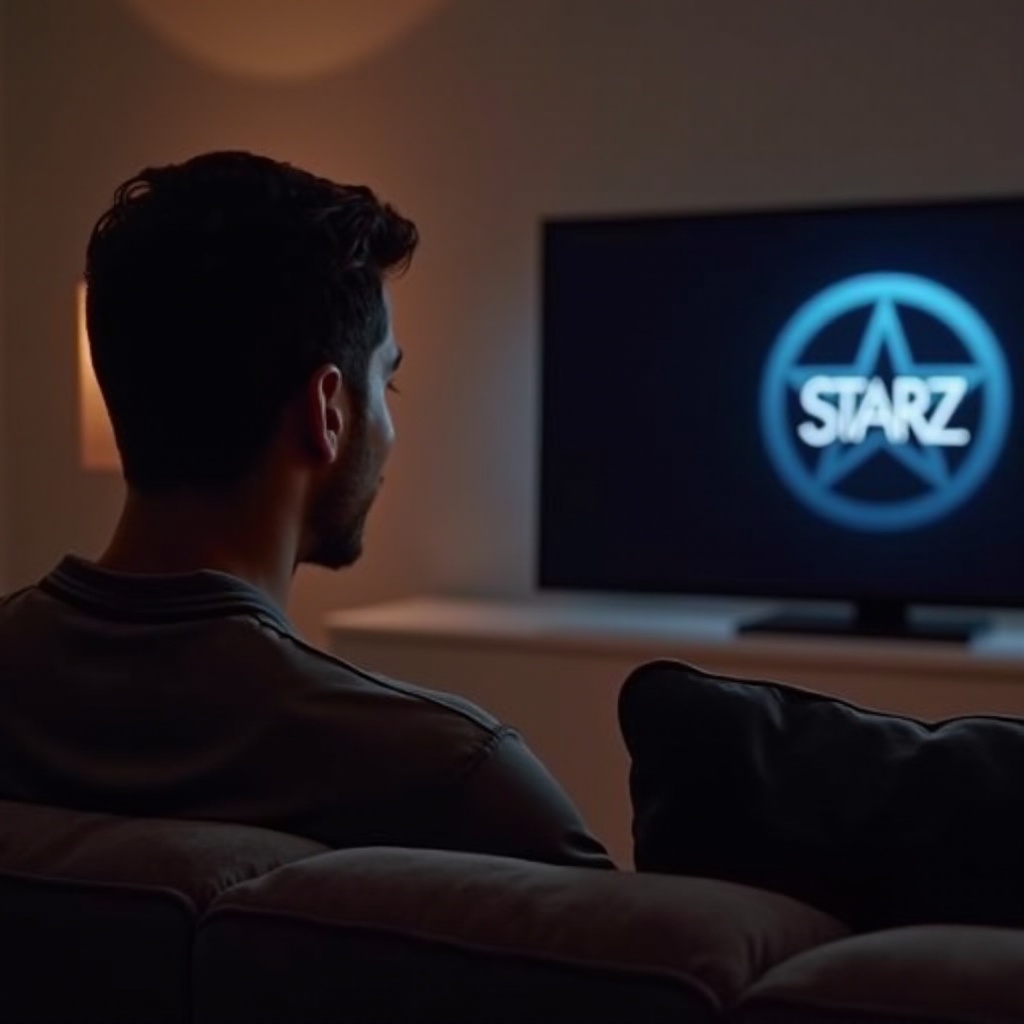 wie man Starz auf einem LG Smart-TV sieht