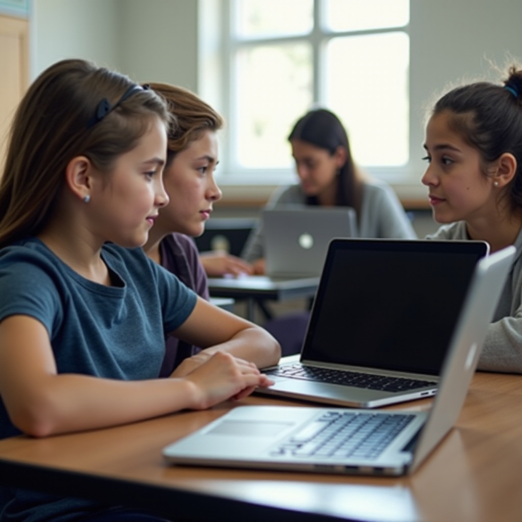 jak odhlásit školní Chromebook